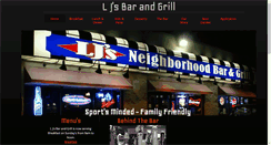 Desktop Screenshot of ljsbargrill.com